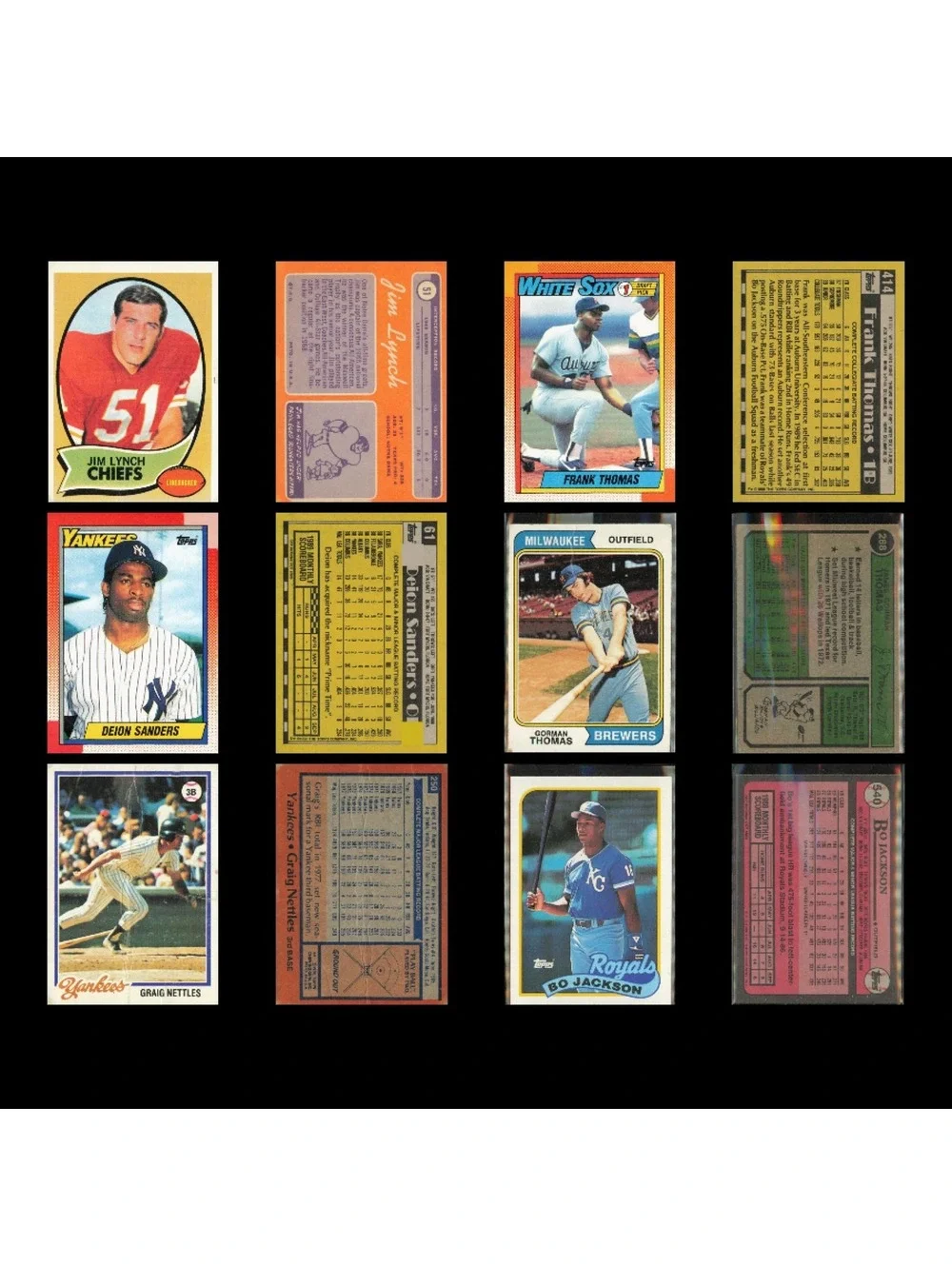Vintage 105-Card HOF & Stars Lot Baseball Basketball Football NBA NFL MLB *READ*